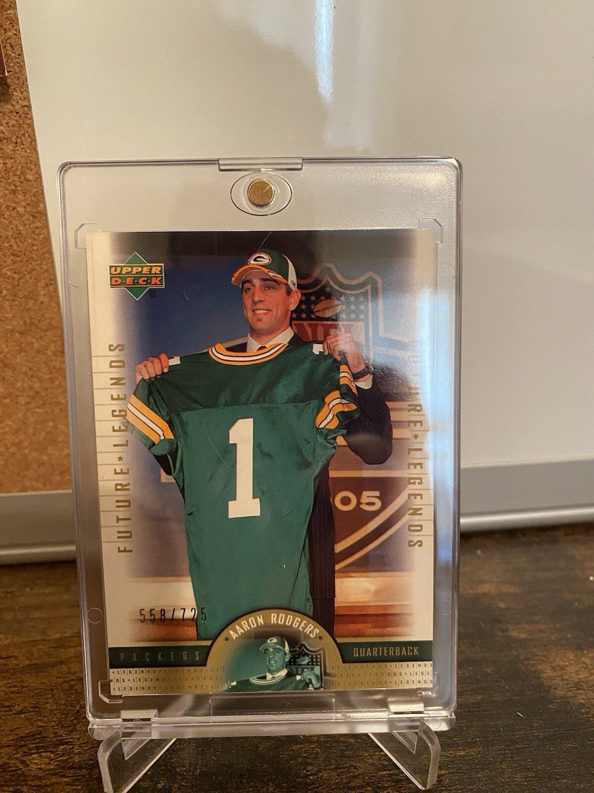 2005 Upper Deck NFL Future Legends #101 Aaron Rodgers /725 (RC) 🔥🔥