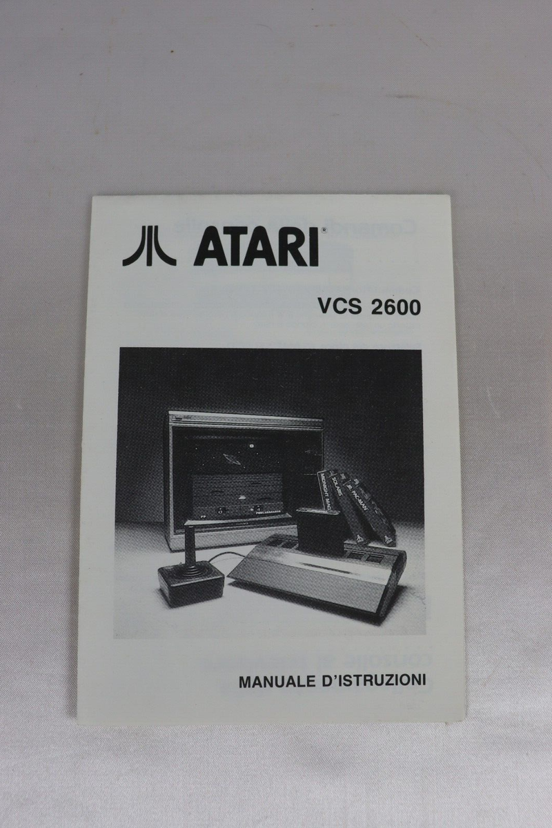 Retromania, Video Games Console, Atari 2600 Console Prima, Seconda, Terza E Quarta Versione