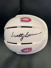 SCOTTY BOWMAN HAND SIGNED MONTREAL CANADIENS MINI-HELMET+JSA       AWESOME+RARE