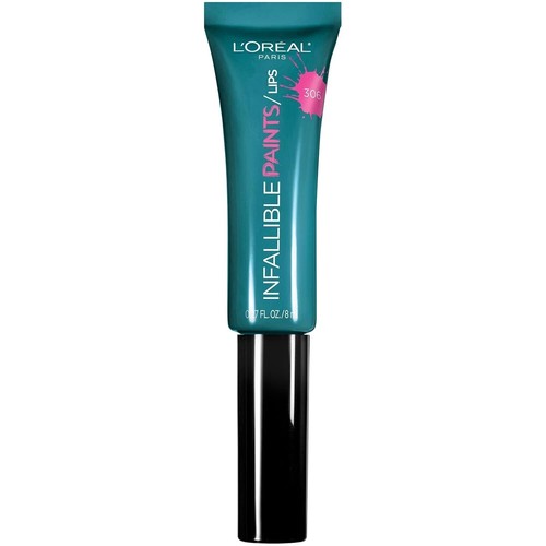 (2 Pack) L'Oréal Paris Infallible PAINTS/LIPS (Domineering Teal 306) - Picture 2 of 3