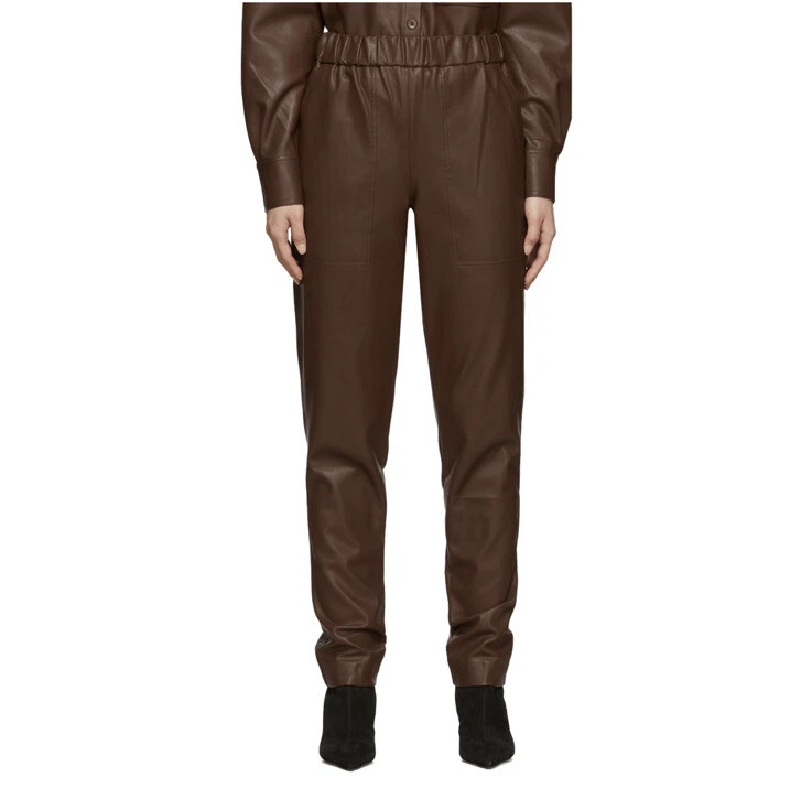 Tibi leather pants sale