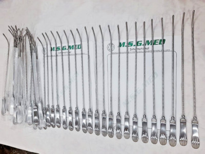 Hospital Surgical Surgery Uterine Sound Best Offer 10 PCS Set