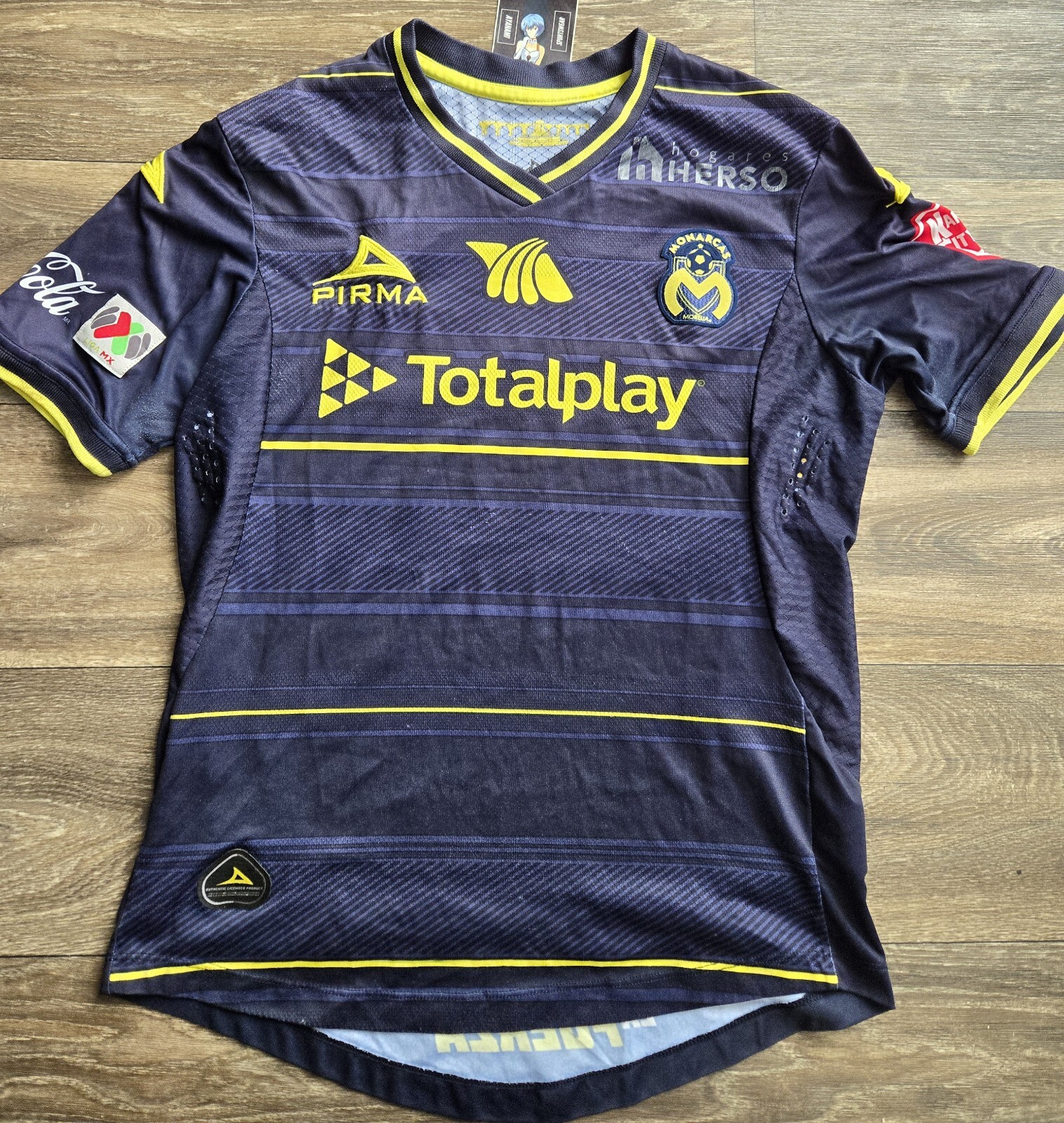 Pirma Monarcas Morelia 15/16 Third Futbol Soccer Jersey Mens Size Small 