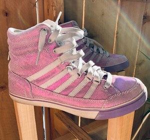 ladies purple sneakers