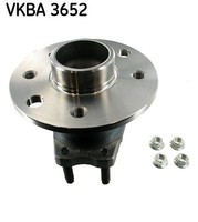 SKF Vkba 3652 Radlagersatz Radlager Satz Mit ZubehöR Hinten