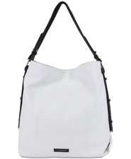 Tahari Parker Bucket Pearl Leather Bag