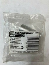 Gearwrench 81098 38 Drive 18mm Stubby Triple Square Bit Driver Nosnib 00