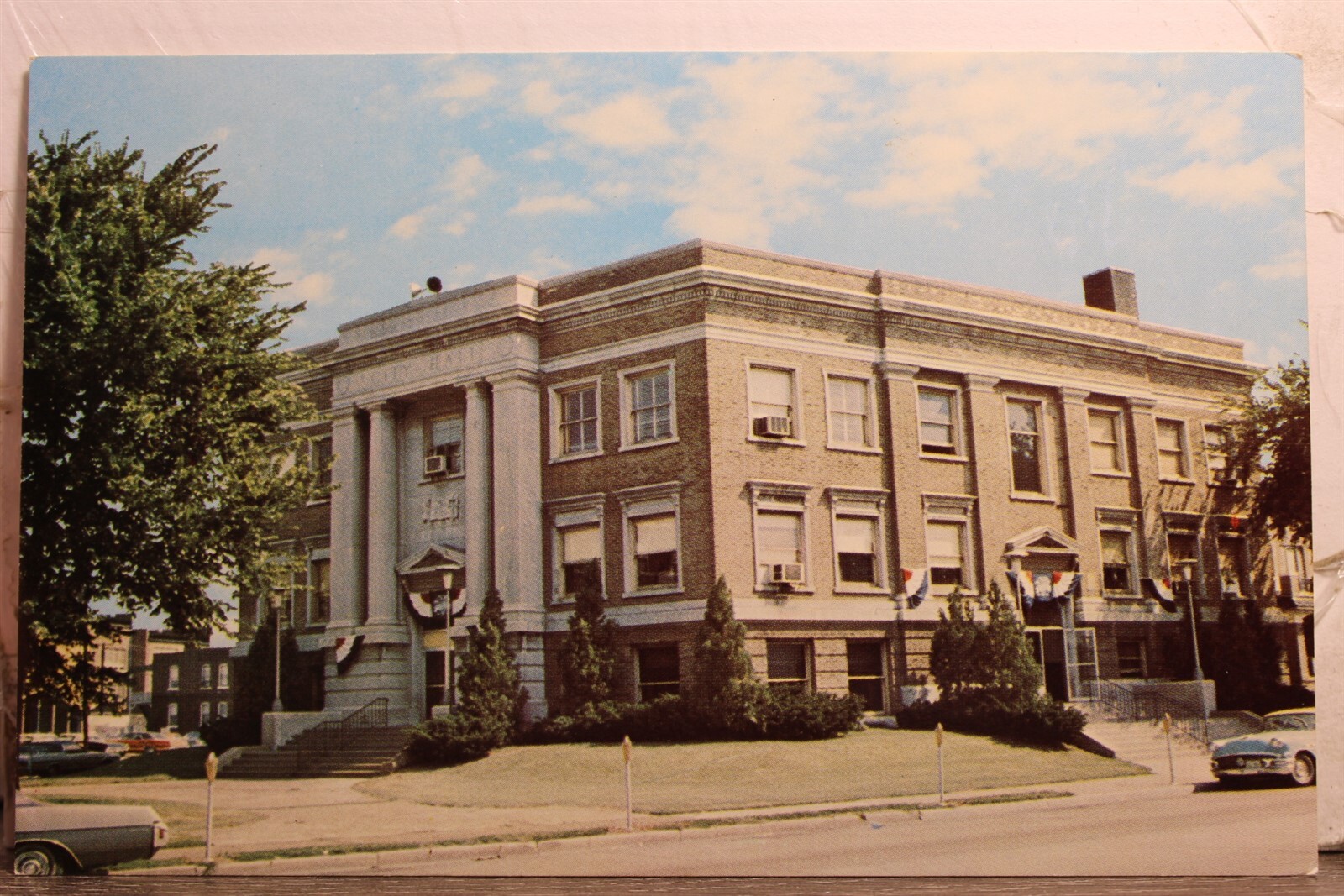 Illinois IL Granite City Hall Mississippi River Valley Postcard Old Vintage Card eBay
