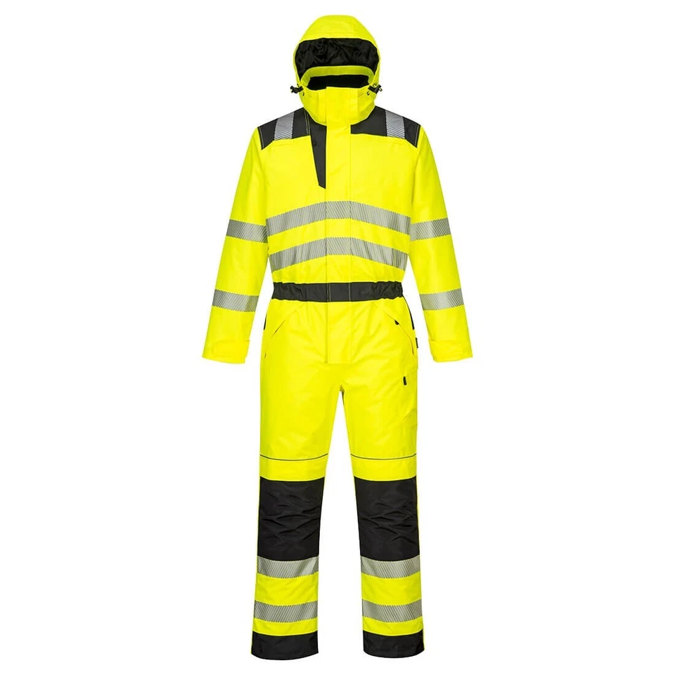Hi-Vis Winter Coverall | Certified to -40°C | Cold Weather Hi Vis Coverall - Image 3 of 4