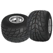 2x 5" Rear Wheel 11x7.10-5 Tire Rim Fr Mini Go Kart ATV Quad Drift Trike Scooter