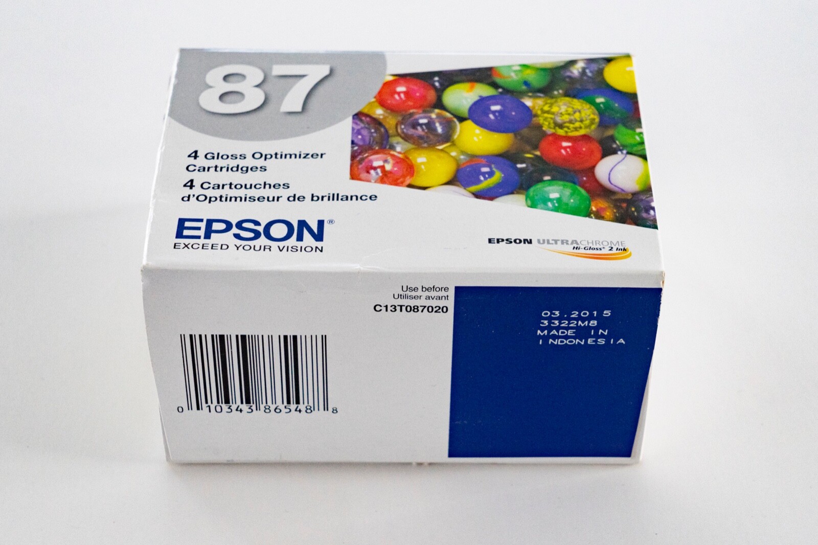 Epson ink cartridges for Epson Stylus Photo R1900 printer (Gloss Optimizer)-image