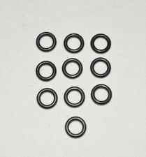 (10) Fuel Transfer Tube O-Ring Seal Gaskets Rubber Fits: Holley Carburetor 4160