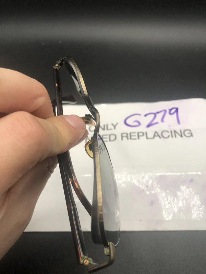 Emporio Armani 太阳镜 070-S 957 135 方形金属黄铜棕色 — 第 4/4 张图片