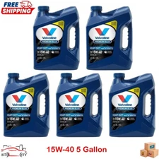 Valvoline Premium Blue Diesel Conventional Engine Oil 15W-40 1 Gal Case of 5