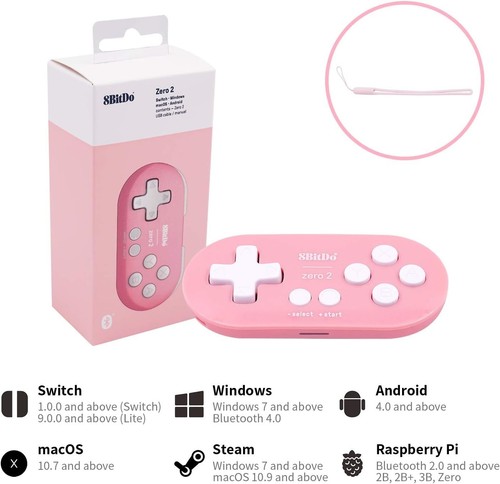 Compact Universal Gamepad Controller for NS Switch/Windows/Android/macOS/Steam - Picture 6 of 12