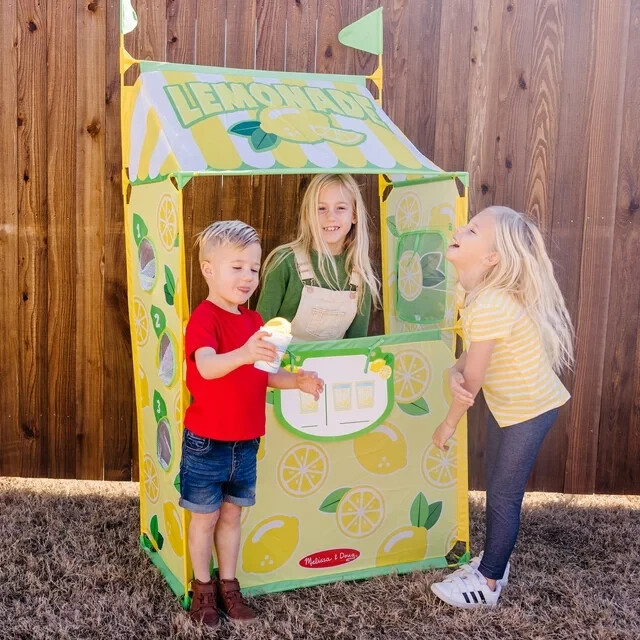 Kids Play Lemonade Stand Tent Preschool Daycare Early Learning Imagine Indoor eBay