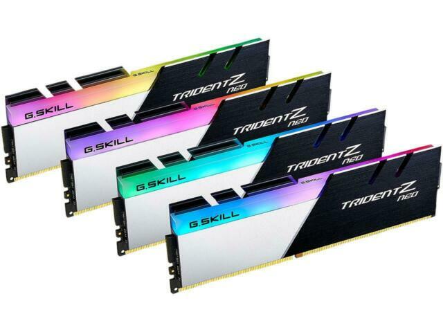 G. SKILL Trident Z Neo 32GB (4x8GB) CL16 (DDR4 3200 MHz) Memory