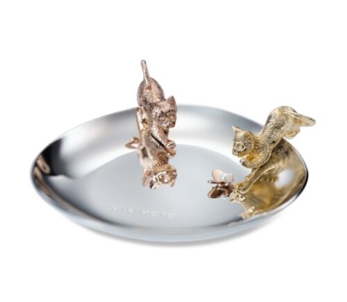 Mikimoto Luxury Gift Collection Cats Tray Limited color Tracking From Jp z45