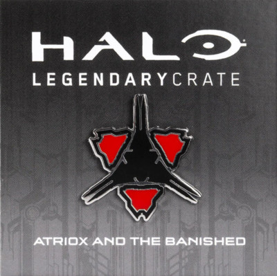 HALO - Atriox and the Banished Metal Pin - Loot Crate Exclusive. Neu und versiegelt.