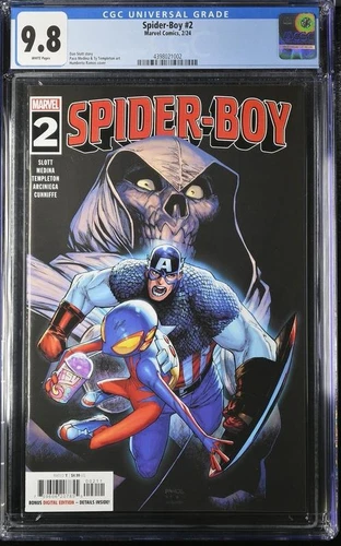 Spider-Boy 2 - Humberto Ramos Cover - Cover A - CGC Graded 9.8
