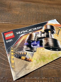 REPLACEMENT LEGO MANUAL INSTRUCTIONS ONLY 8491 RACERS