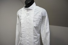 Joseph  Feiss Tuxedo Dress Shirt Regent French Cuff White Mens 20 34/35 4XL