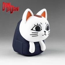 Anime DANDADAN Turbo Granny Kawaii Cat Coin Purse Silicone Key Chain Pendant Bag
