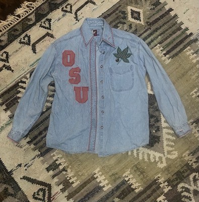 Vintage Sunbelt Denim OSU jacket Women s Size Small