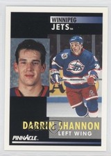 1991-92 Pinnacle Darrin Shannon #243 0b4