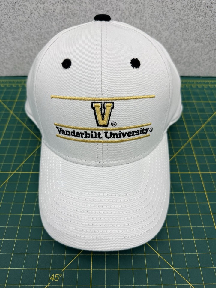 Vanderbilt University Vandy 3 Line Logo Embroidered Cap Hat - by The ...