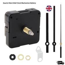 Quartz Silent Wall Clock Mechanism Battery Operated DIY Repair Replacement Parts