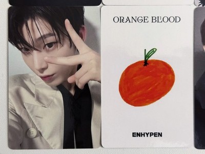 ENHYPEN ORANGE BLOOD Album Yizhiyu YZY Shanghai Fansign POB