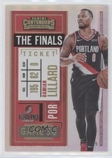2020-21 Panini Contenders Finals Ticket 26/49 Damian Lillard #17 s1i