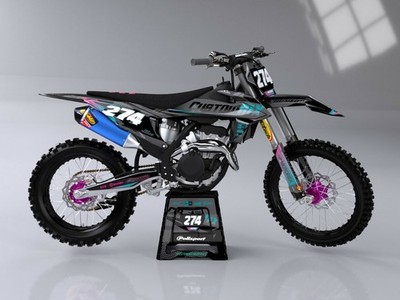 CustomMX - Grafik Kit: passend für KTM SX SXF EXC 85 125 150 250 300 350 450 Modelle