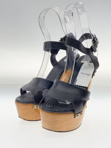 GIVENCHY/Logo Patch/Studs/Platform/Sandals/Size 3… - image 2