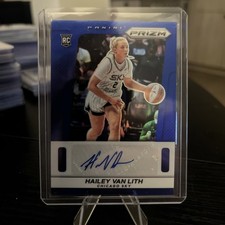 Hailey Van Lith 2025 WNBA Panini Prizm Blue Rookie Auto /75 ~ EBay 1/1 Jersey #