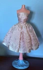 Baby Pink Vintage Barbie Doll Clone Party Dress