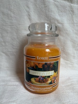 Caribbean Fruit Very Rare Black Label Yankee Candle 22oz Candle Jar Retired 