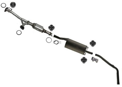 California Emissions Rear Catalytic Converter Muffler For Toyota Tundra 00-02 V8