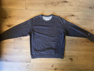 Champion Gray Crewneck Sweatshirt   Classic Logo   Men s Xl