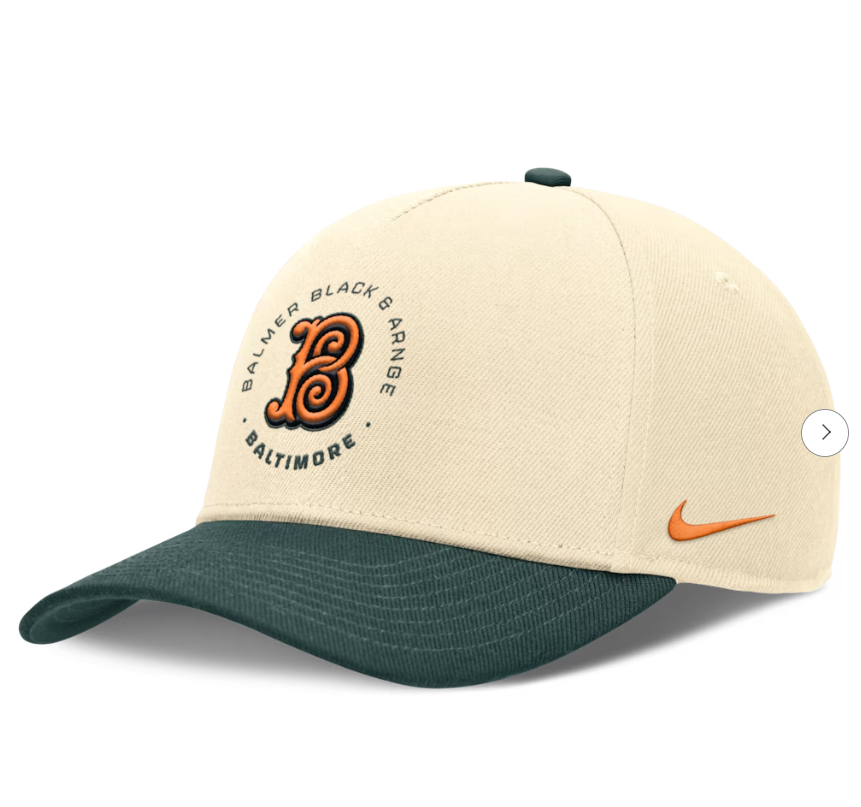 Nike Baltimore Orioles 2026 City Connect Rise Dri-FIT Adjustable