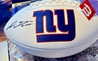 Jaxson Dart Signed Official Wilson NFL  Football Fanatics Authentic Hologram