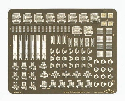 Five star model FS710036 1/700 Etched Parts Modification