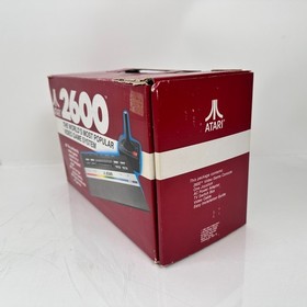 Atari 2600 Complete Console System w/ Console, Joysticks, Paddles & Power Supply