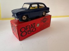 MERCURY (NO DINKY) 38 FIAT 850 D'ORIGINE BLEU FONCE 1/43 PROCHE DU NEUF+BO