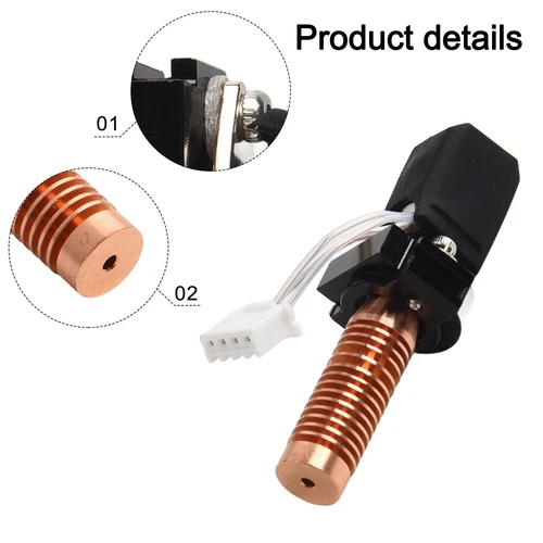 Efficient For 3D Printer Hot End Kit for Flashforge AD5M Quick Replacement
