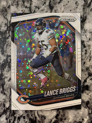 #ad #ad 2025 Panini Prizm Lance Briggs White Disco Prizm #257 Chicago Bears $1.95