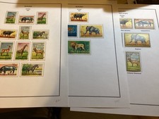ICOLLECTZONE Burundi 73-87 Animal Set XF used (C300)