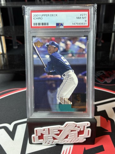 2001 Upper Deck - Ichiro Suzuki #271 PSA 8 Rookie Card