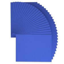 9 x 12 Inch Blue Foam Sheets Crafts, 2mm Thick. 25 Pack Premium Blue Foam Pap...